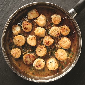 Lemon Butter Scallops 