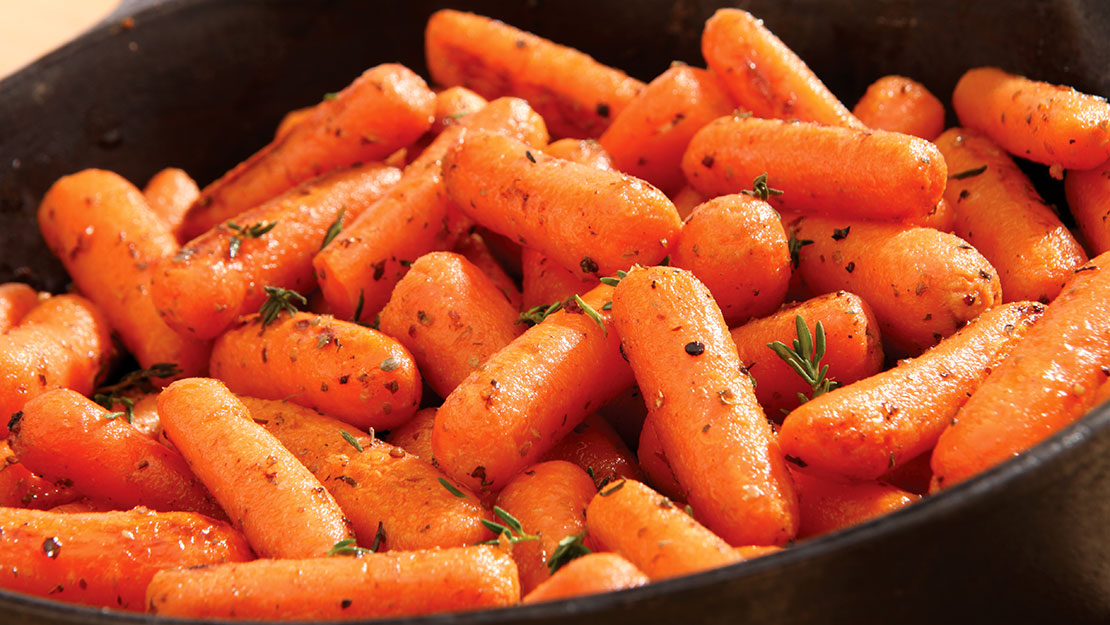 Sautéed Carrots with Lemon and Marjoram