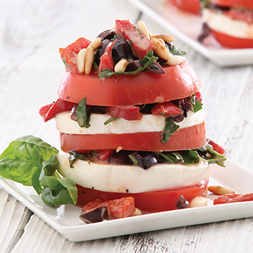 Stacked Caprese Salad