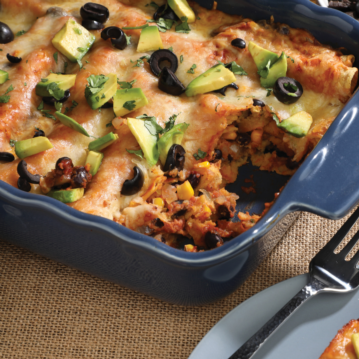 Black Bean Enchiladas