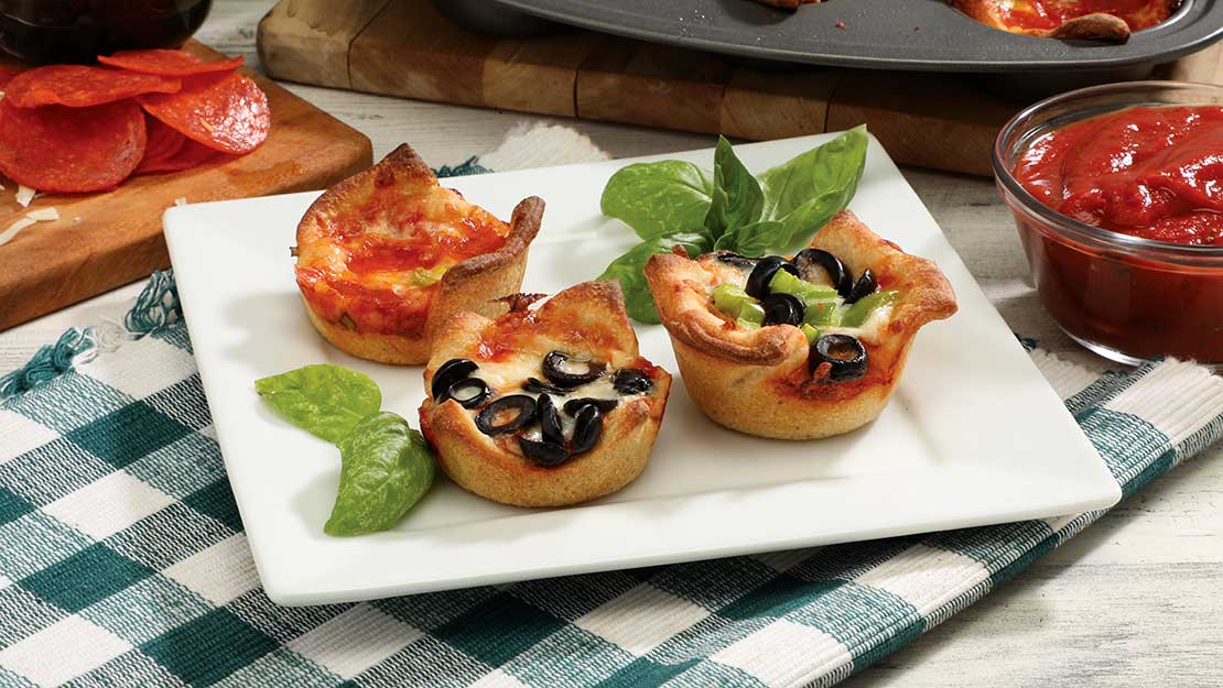 Mini Pizza Cups Recipe from Price Chopper