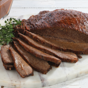 Slow Roasted Oven Barbecue Beef Brisket