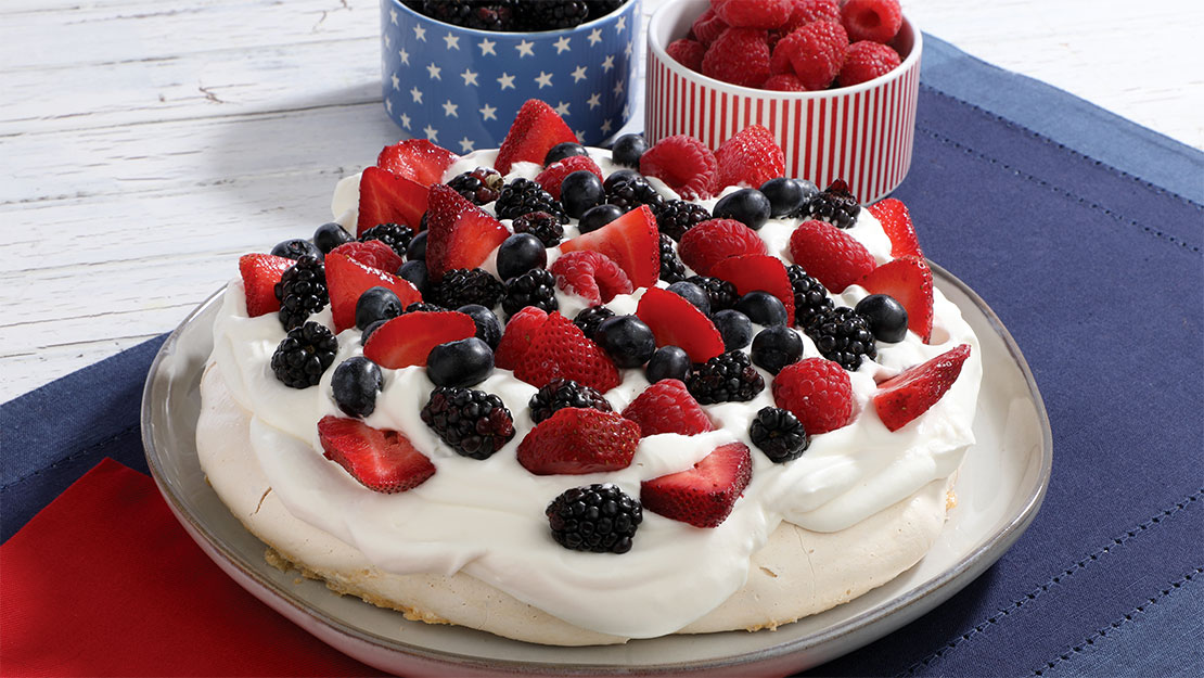 Patriotic Pavlova