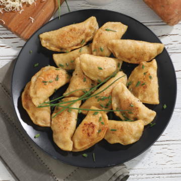 Sweet Potato and Fontina Pierogi