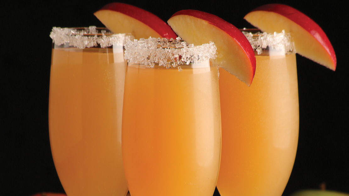 Apple Cider Mimosas