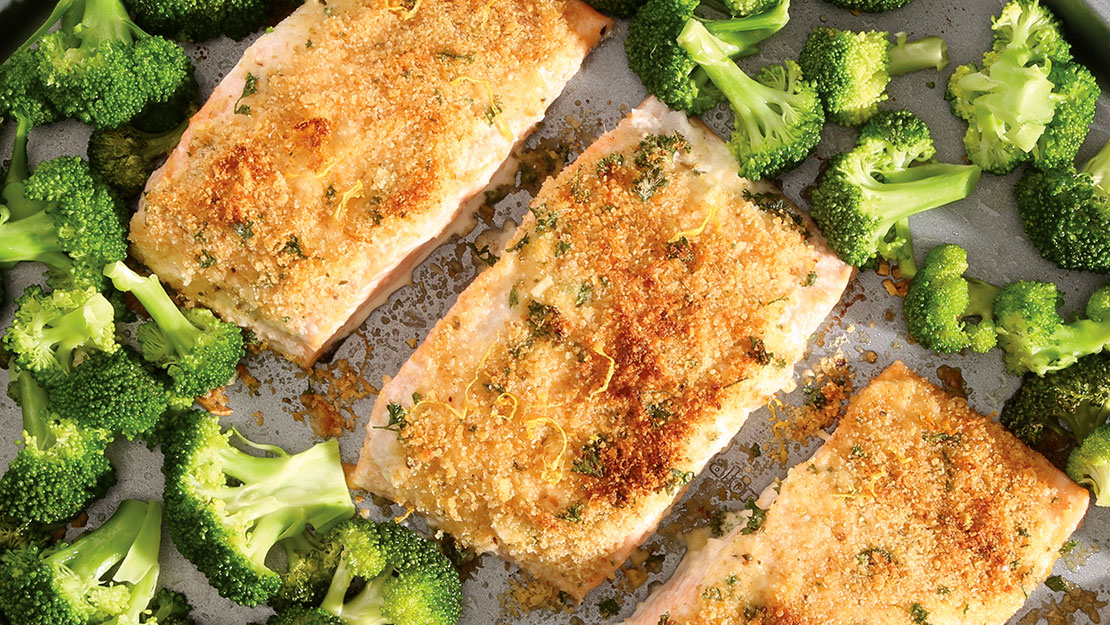 Parmesan Crusted Salmon