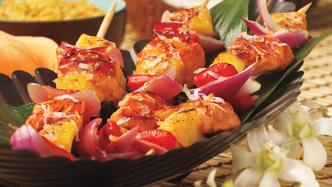 Pineapple Salmon Kabobs Recipe from Price Chopper