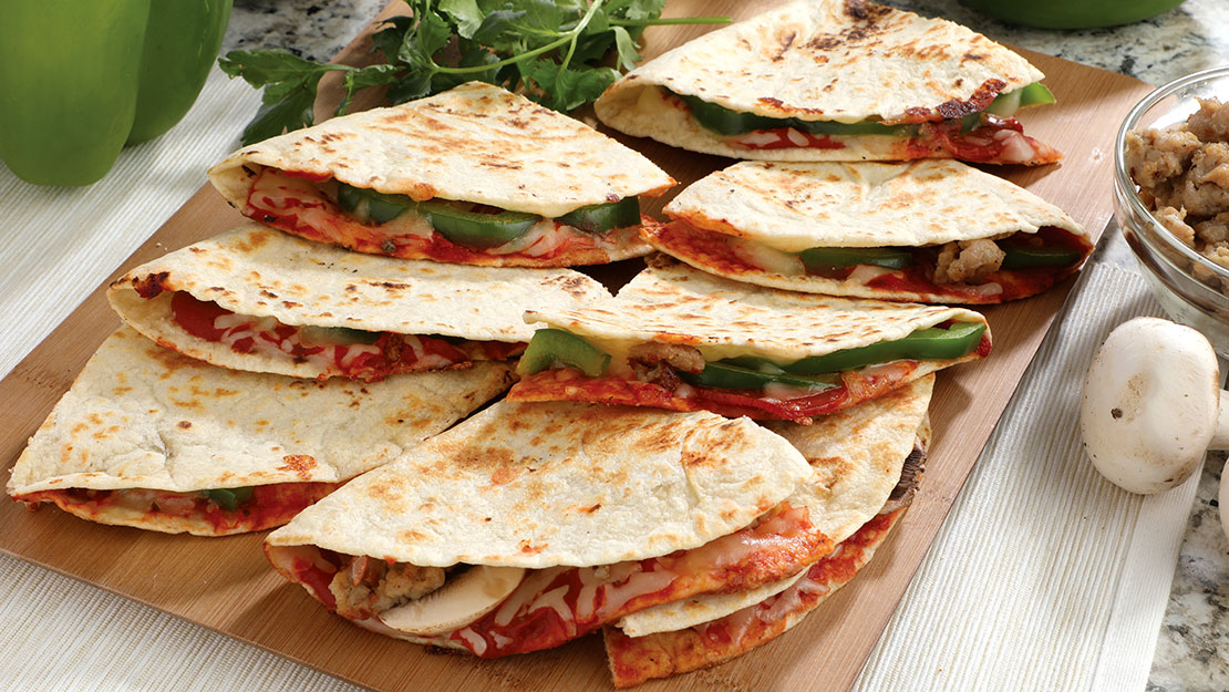 Pizza Quesadillas