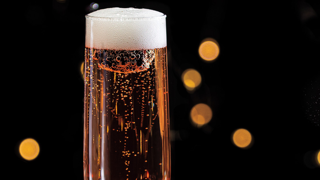 Pomegranate-Blackberry Sparkler