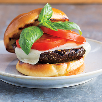 Portobello Caprese Burgers