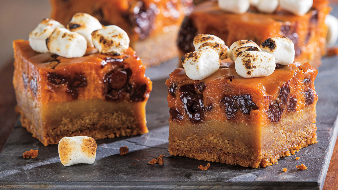 Pumpkin S'Mores Bars