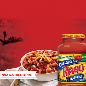 Ragu’s Family Favorite Chili Mac