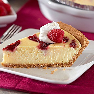 Raspberry Swirl Cheesecake 