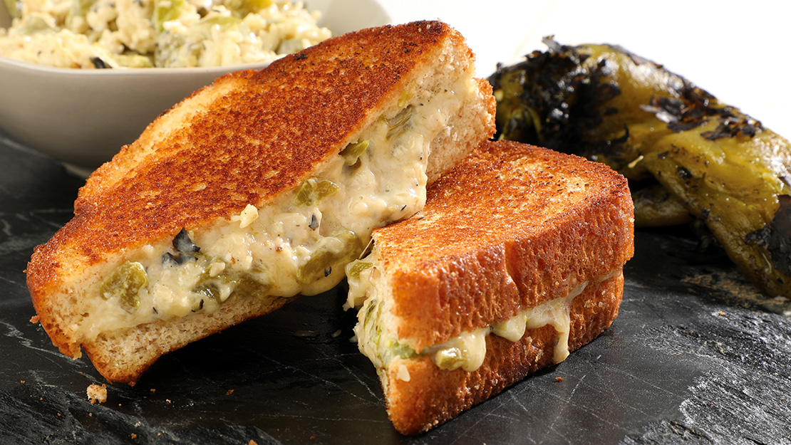 Hatch Chile Grilled Cheese