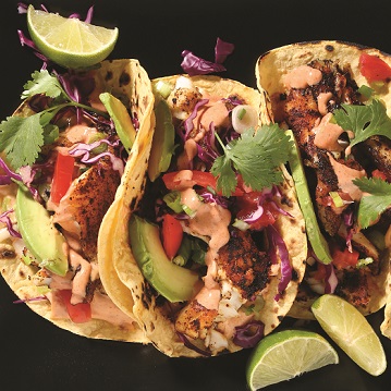 Skillet-Charred Fish Tacos