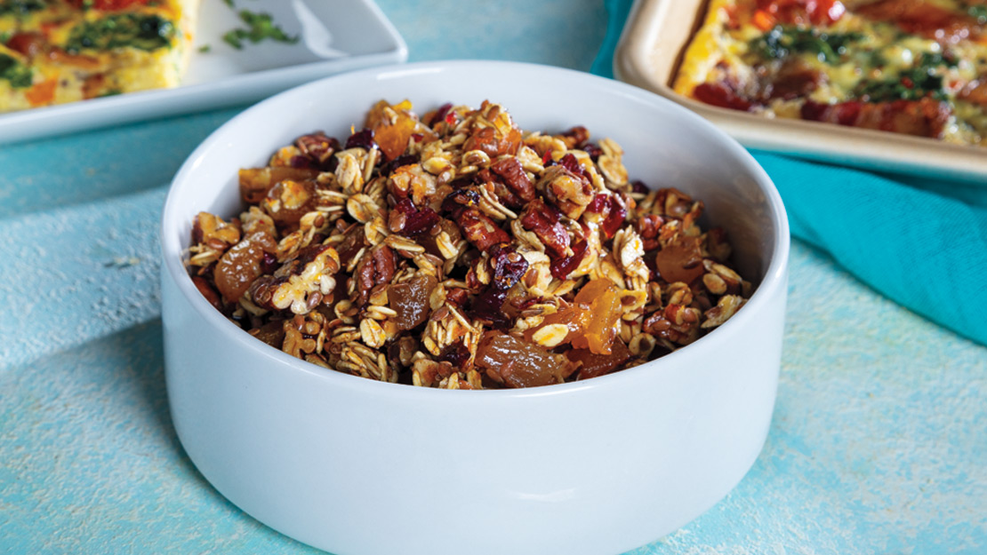CranberryOrange & Pecan Skillet Granola Recipe from Price Chopper