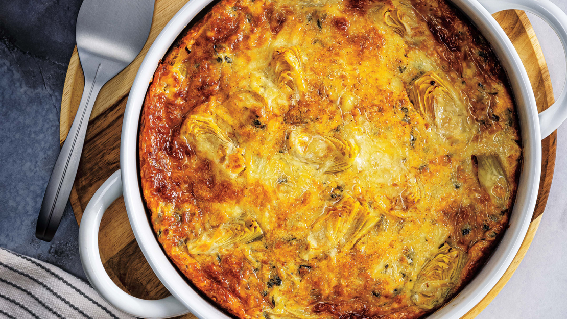 Spinach-Artichoke Dip Casserole