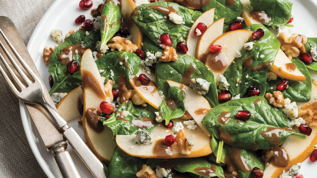 Pear & Gorgonzola Salad