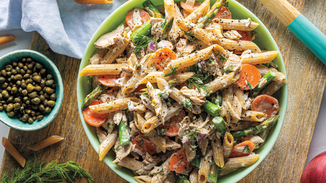 Spring Tuna Pasta Salad