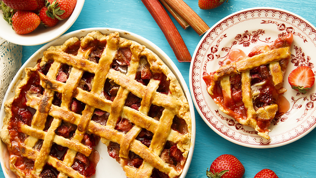 Strawberry-Rhubarb Pie