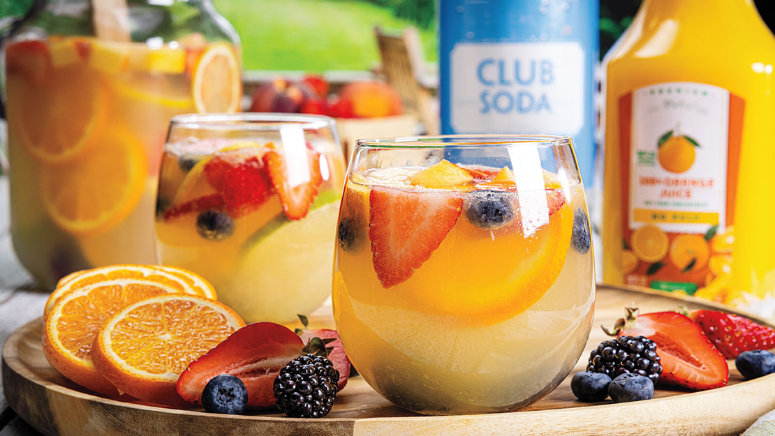 Summer White Sangria