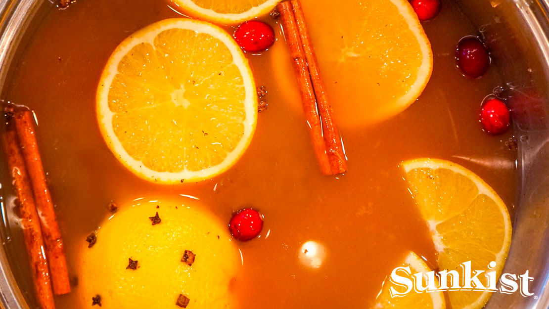 Mulled Orange-Spiced Apple Cider