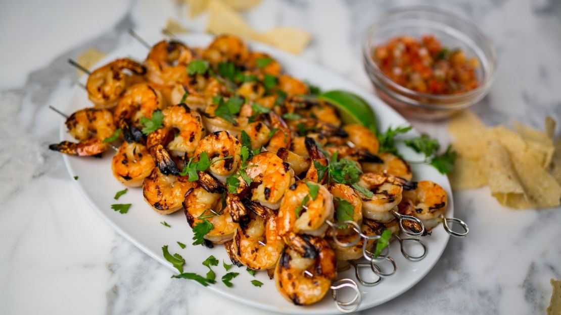 Grilled Honey Lime Shrimp - Recipe from Price Chopper
