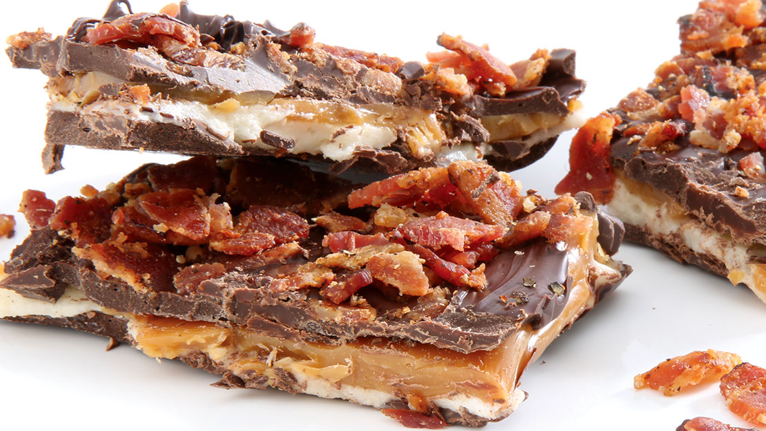 Caramel, Whiskey & Bacon Bark