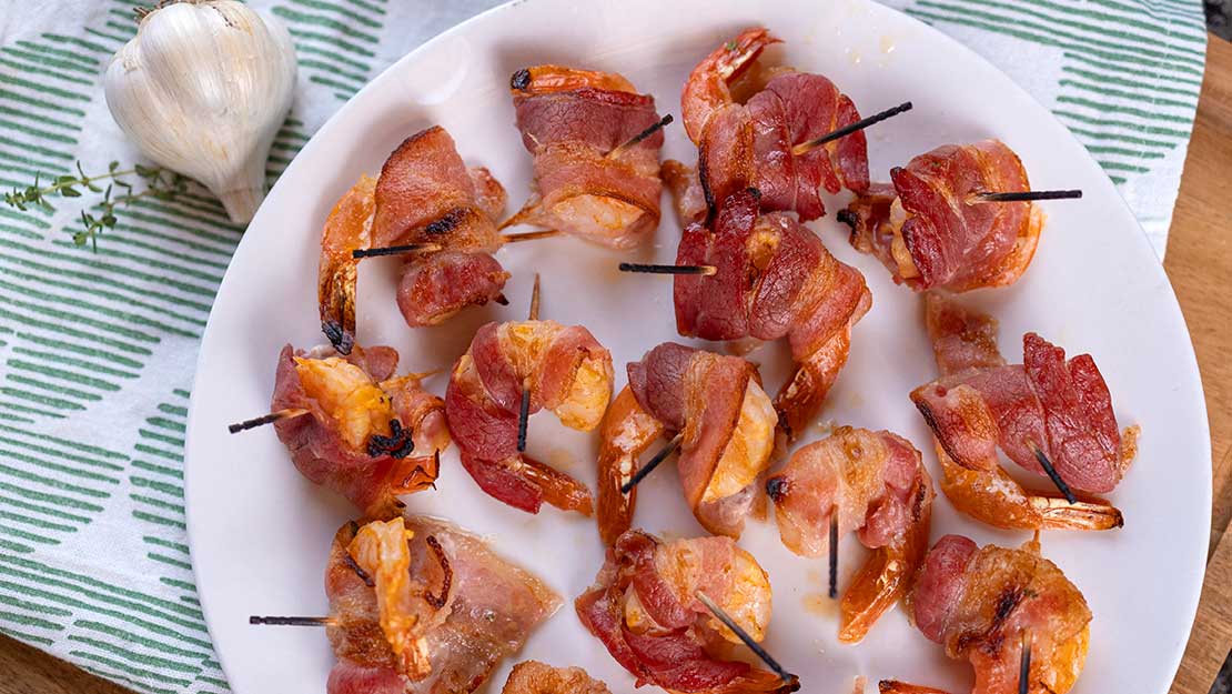 Bacon-Wrapped Shrimp 