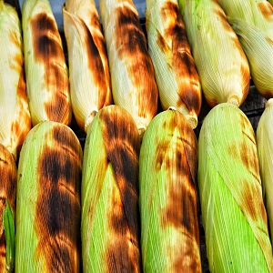 Corn in the coals 