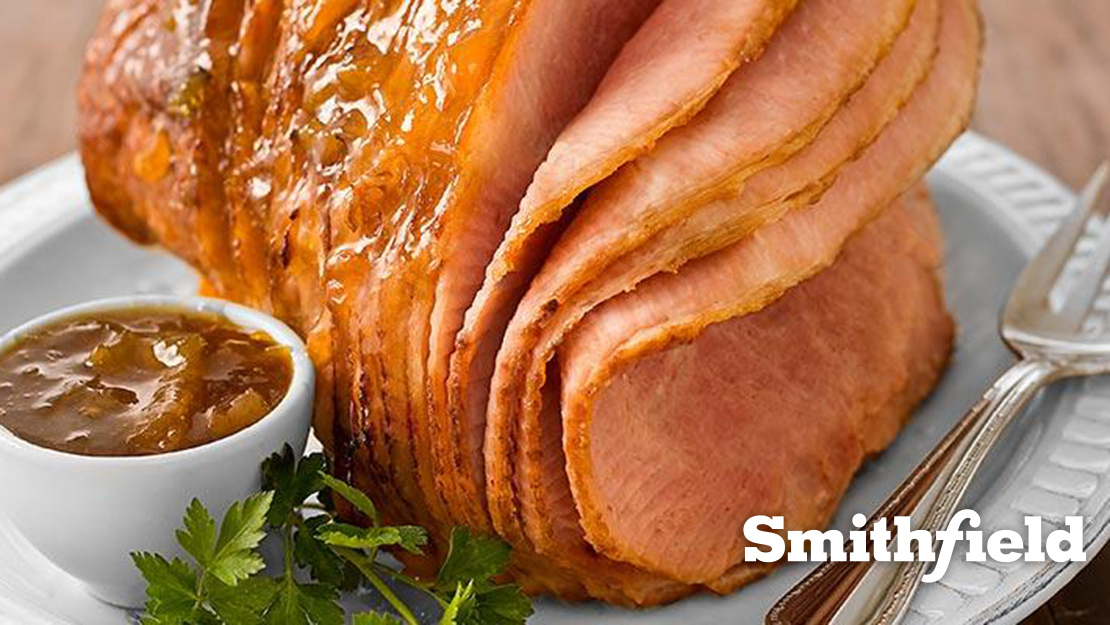 Southern-Style Peach-Honey Ham Bake