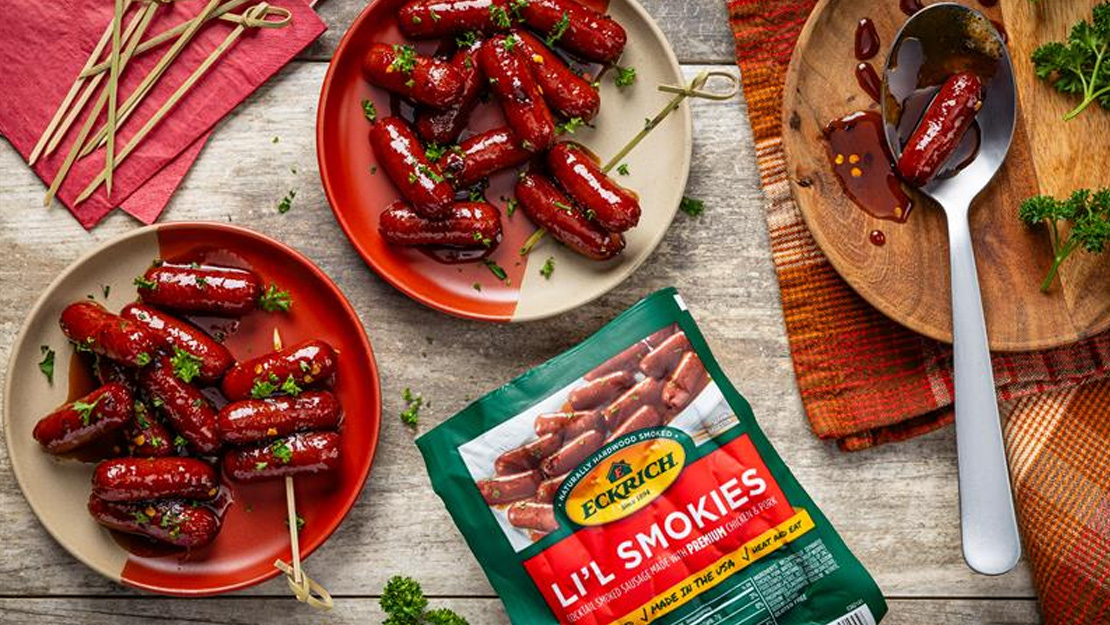 Slow Cooker Sweet & Spicy Smokies