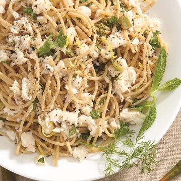 Pasta with Spicy Crab 