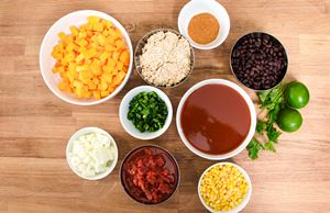 Slow Cooker Quinoa Chili ingredients Slow Cooker Quinoa Chili ingredients