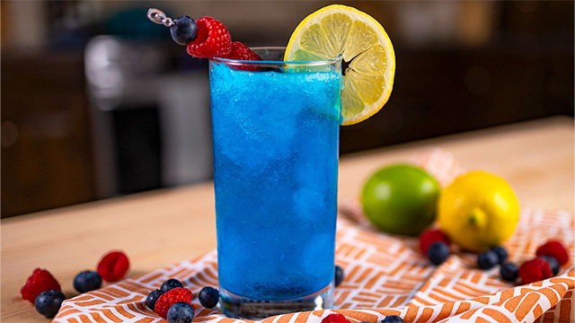 Blue Raspberry Lemonade Slushy 