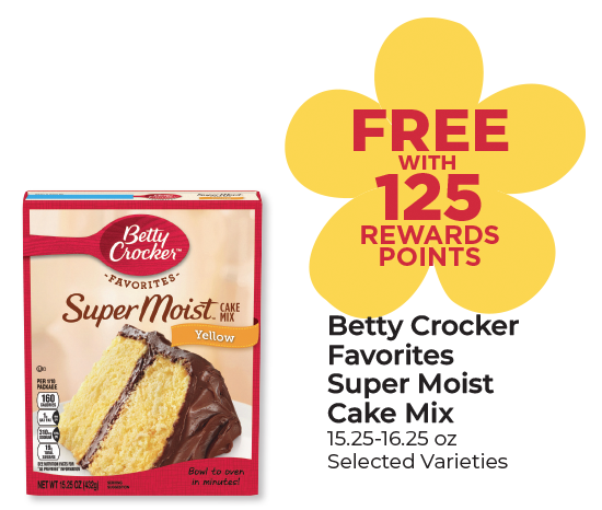 Betty Crocker Favorites Super Moist Cake Mix