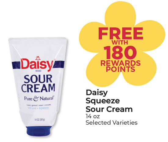 Daisy Squeeze Sour Cream 14 oz Selected Varieties
