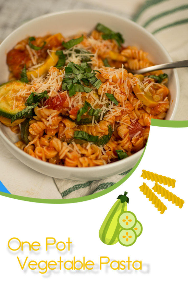 One Pot Vegetable Pasta One Pot Vegetable Pasta