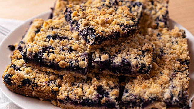 Blueberry Crumb Bars