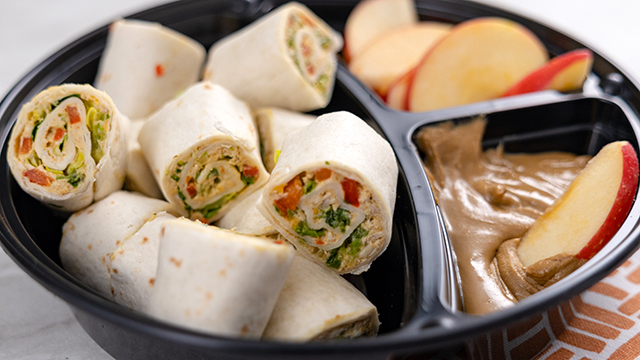 Chicken Taco Pinwheel Boxes