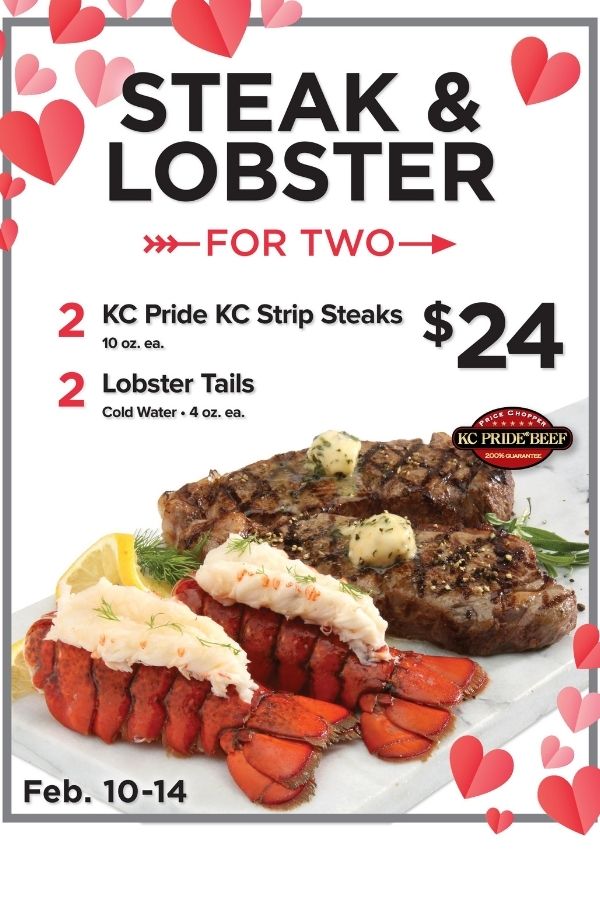 Steak and Lobster for Two