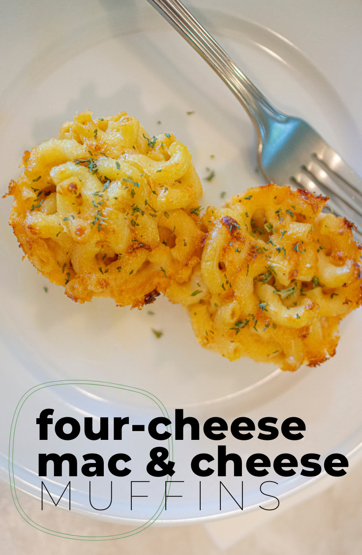 Four-Cheese Mac & Cheese Muffins