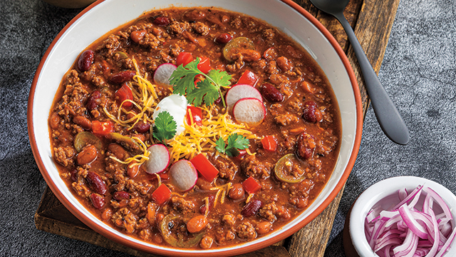 5-Ingredient Slow Cooker Beer Chili