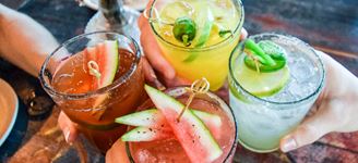 Fresh Produce on the Rocks