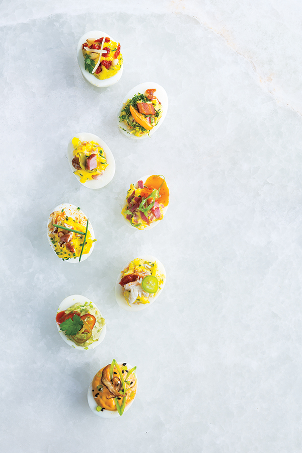 Different styles of Deviled Eggs Different styles of Deviled Eggs