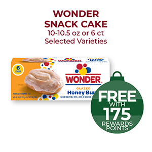Wonder Snack Cake 10-10.5oz or 6ct, Selected Varieties