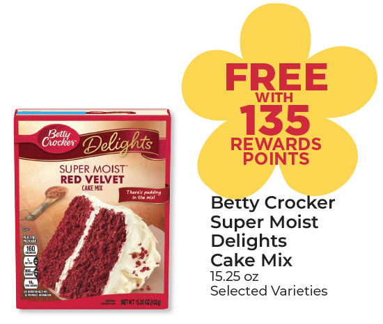 Betty Crocker Super Moist Delights Cake Mix 15.25 oz Selected Varieties