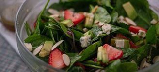 Spring Salad with Poppyseed Dressing