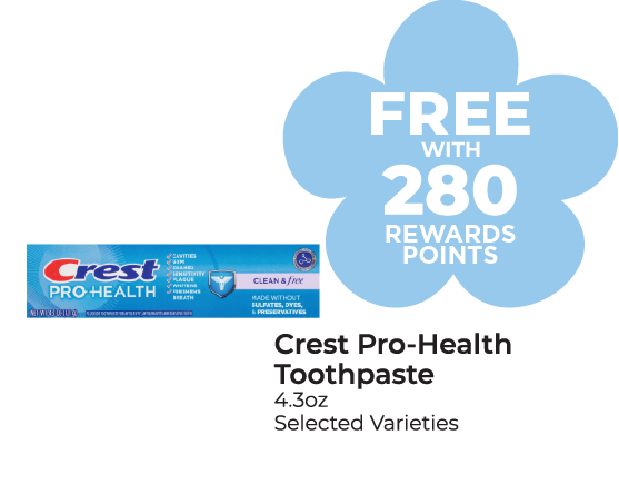 Crest Pro-Health Toothpaste 4.3 oz, Selected Varieties
