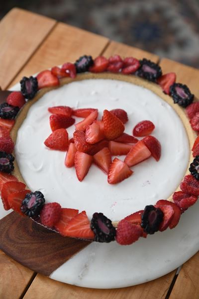 Festive 5 minute pie